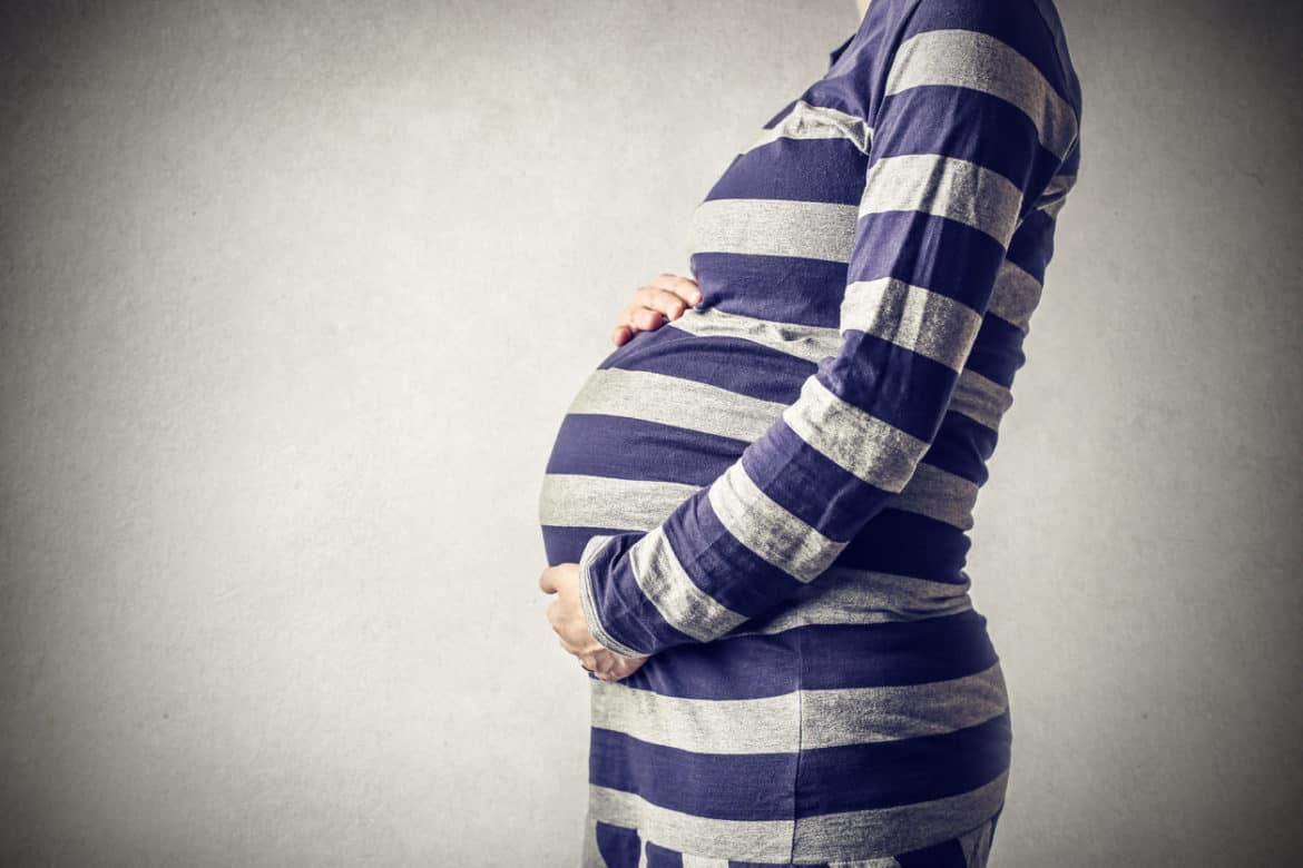 Blähbauch während einer Schwangerschaft