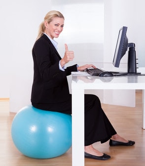Fitness im Büro