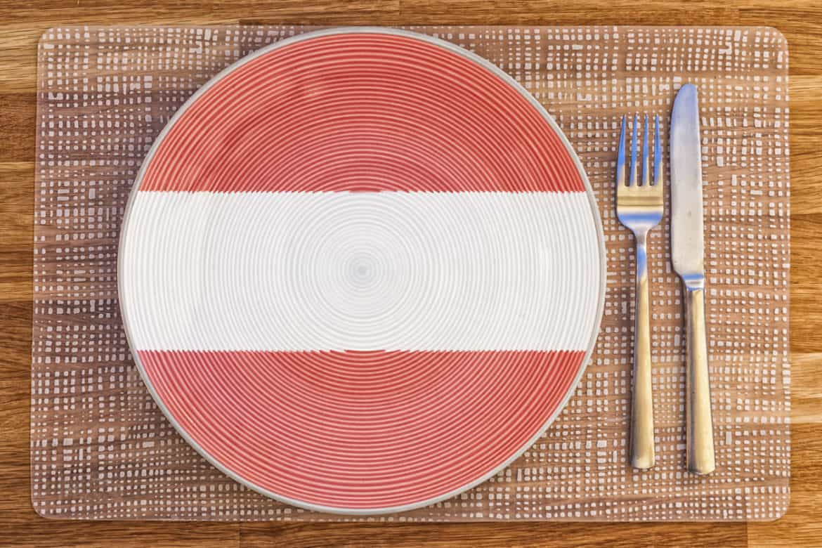 gesundes Essen in Österreich