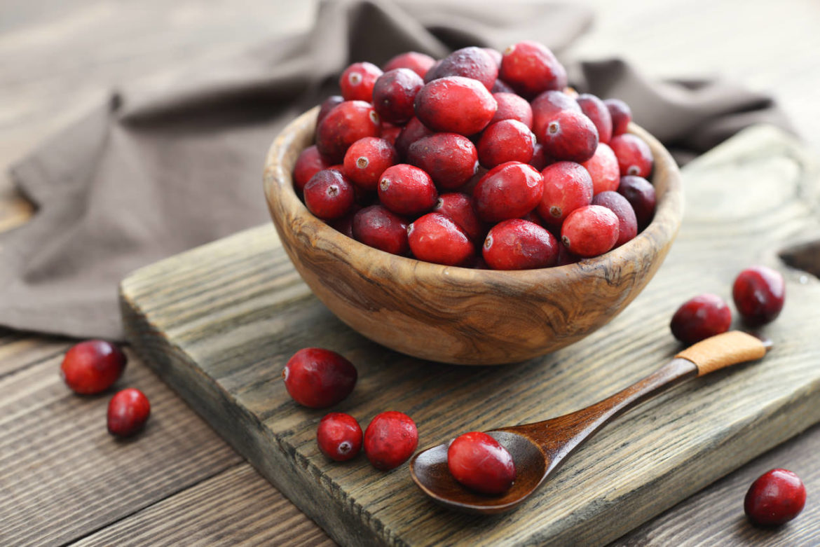 Cranberries in einer Schale